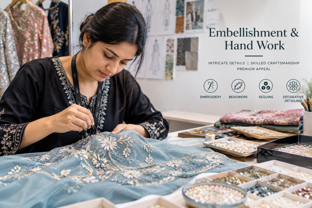 Embellishment & Hand Work